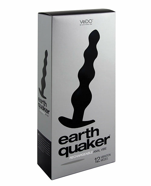 Vedo Earth Quaker Anal Vibe – Just Black Anal & Prostate