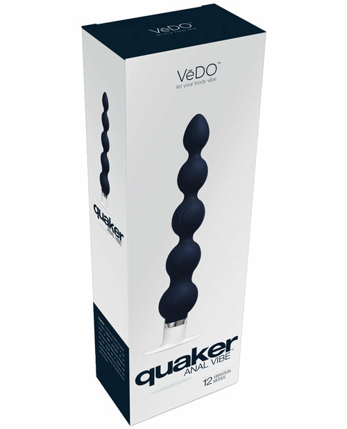 Vedo Quaker Anal Vibe – Sensational Pleasure Awaits Anal & Prostate