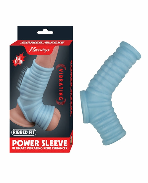 Vibrating Ribbed Power Sleeve – Elevate Your Intimacy For Men