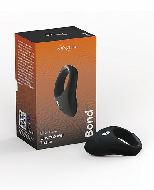 We-Vibe Bond App-Controlled Stimulation Ring In Charcoal Black Dongs & Dildos