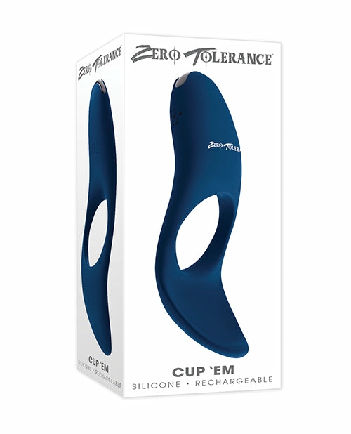 Zero Tolerance Cup ‘Em – Blue: The Ultimate Pleasure C-Ring Dongs & Dildos