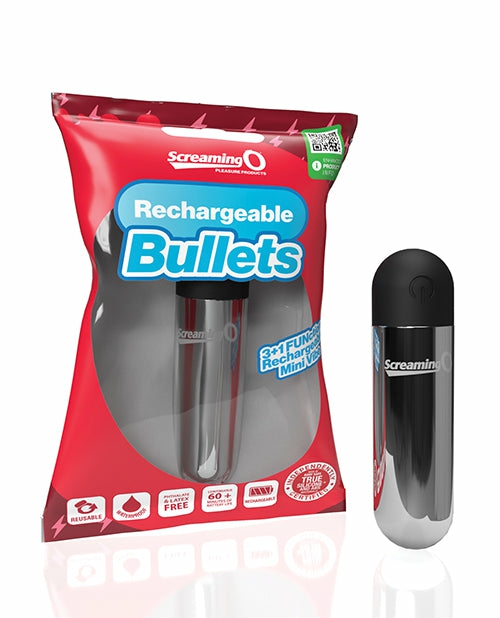 Screaming O Rechargeable Bullets – Passionate Intimacy Awaits Bullet Vibrators