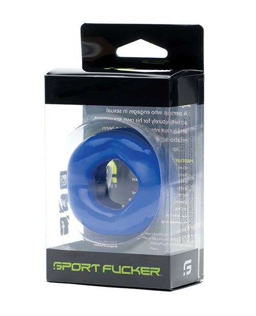 Sport Fucker Revolution Blue Ring Stretcher For Enhanced Pleasure Dongs & Dildos