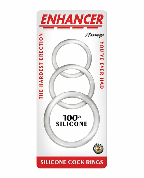 Enhancer Silicone Cockrings Set – Customisable Pleasure Cock Rings