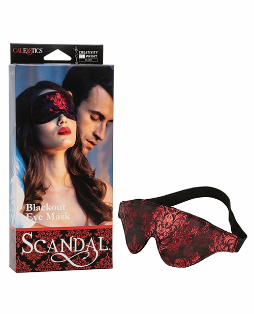 Scandal Blackout Eye Mask: Sensory Elegance Blindfolds & Gags